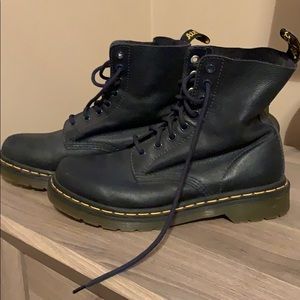 Navy blue Dr. Martens